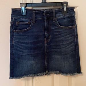 American Eagle Dark blue denim jean skirt